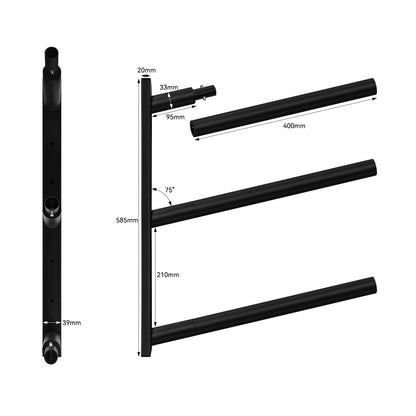 Surfboard Racks for The Wall, Surfboard Rack Hanger Works as a Shortboard, Skimboard & Longboard Hanger or Stand